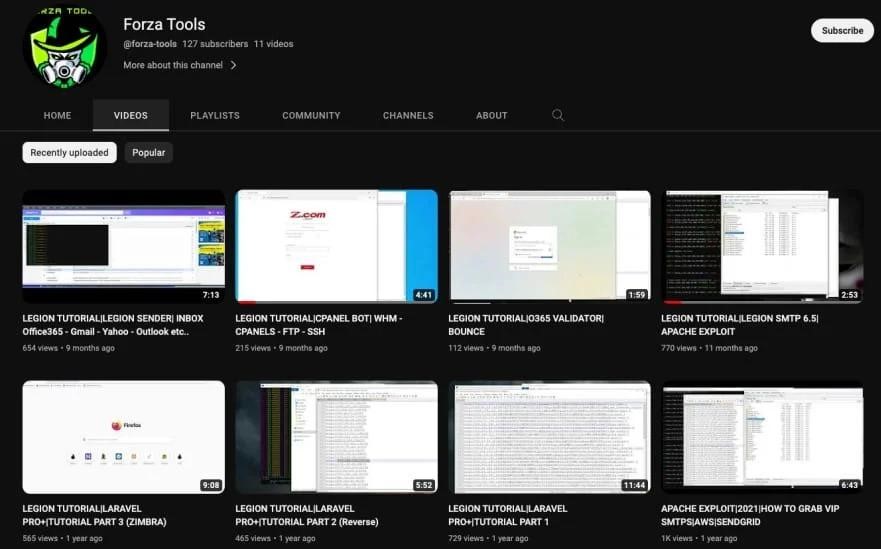 Legion hacker tool