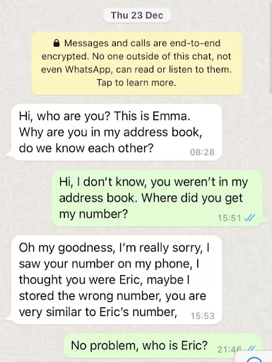 WhatsApp Crypto Scams
