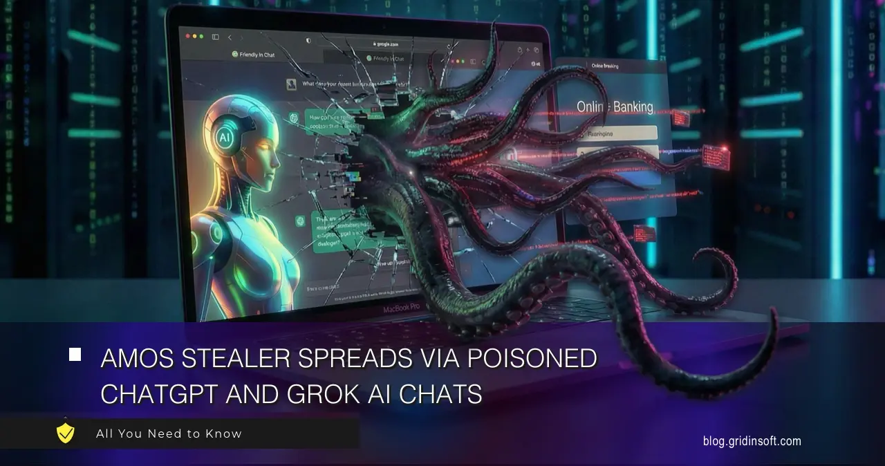 AMOS Stealer Spreads via Poisoned AI Chats