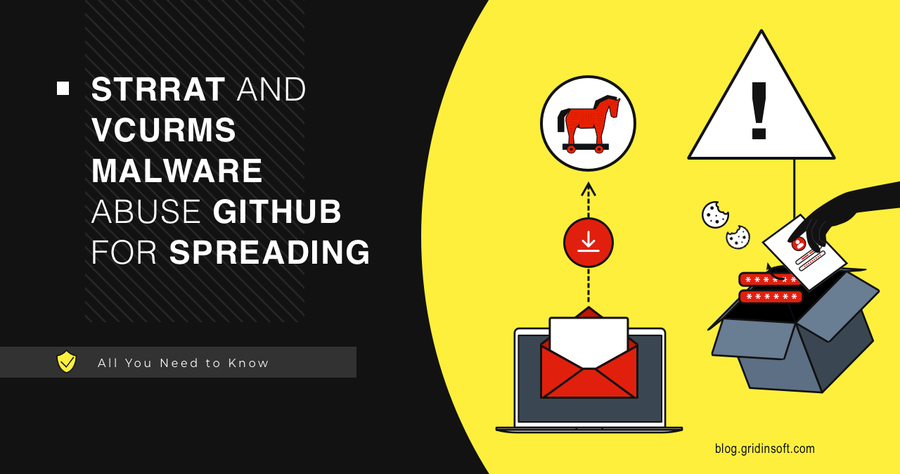 STRRAT and Vcurms Malware Abuse GitHub for Spreading 1 Vcurms and STRRAT Use GitHub as a Spreading Platform