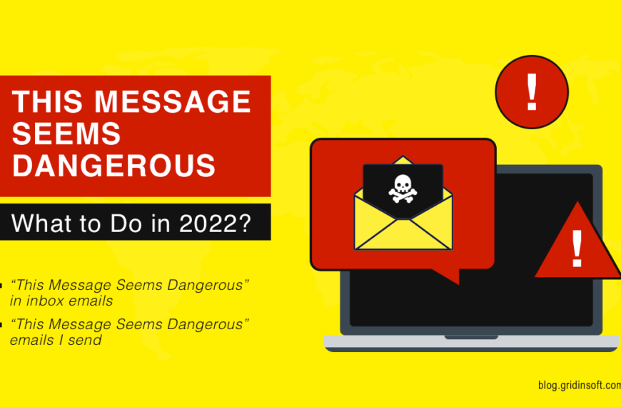 This Message Seems Dangerous -What to Do?