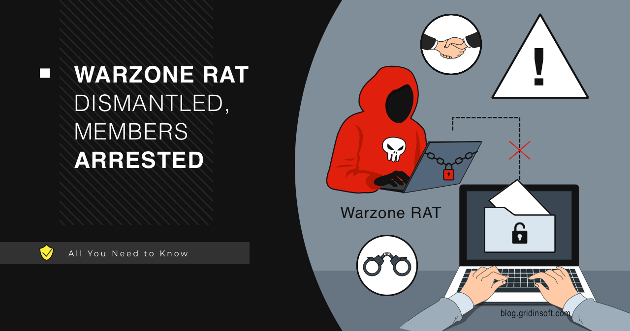US DoJ stops Warzone RAT and arrests its operators