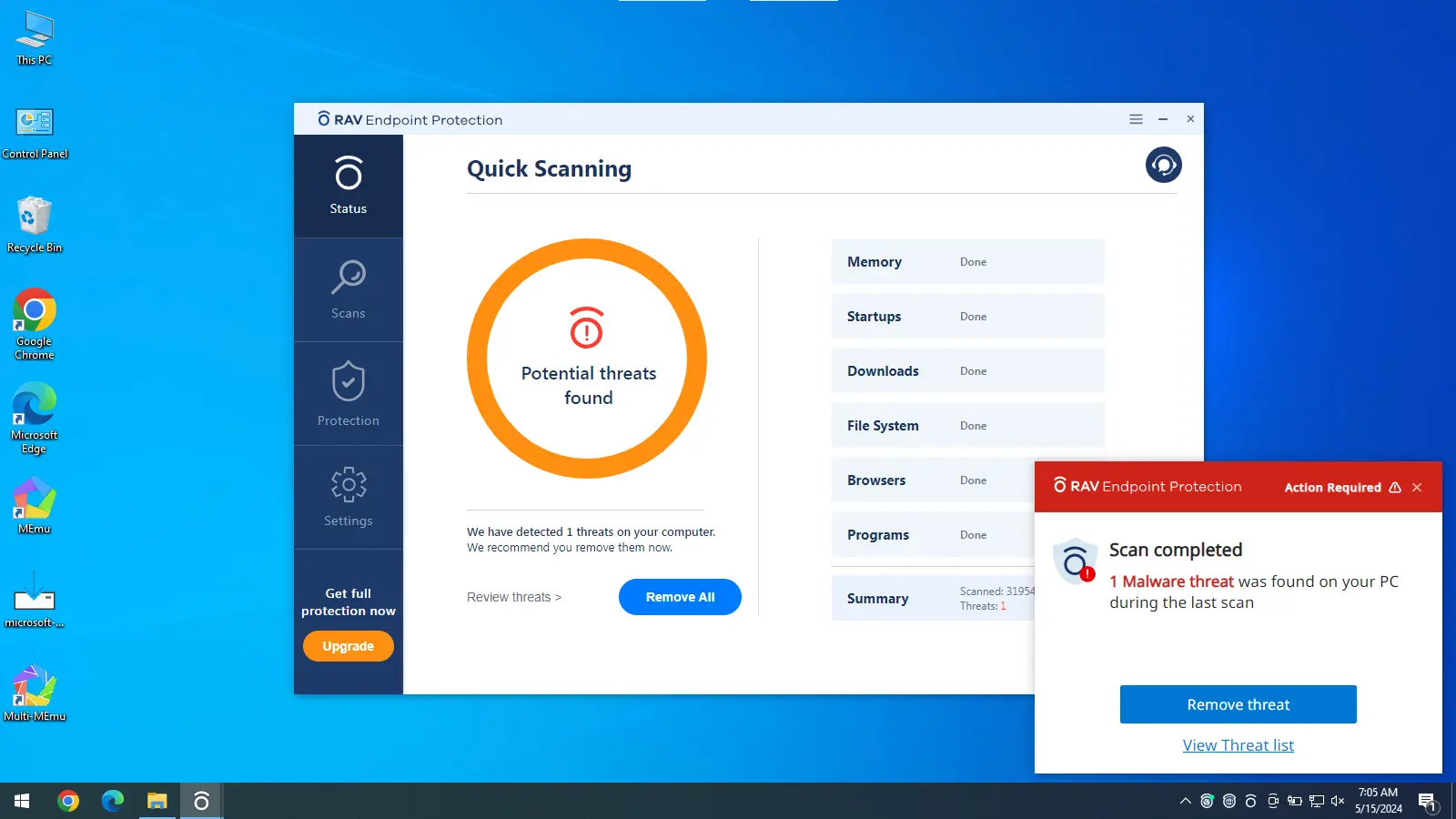 PUABundler:Win32/MemuPlay 6 Unwanted app screenshot